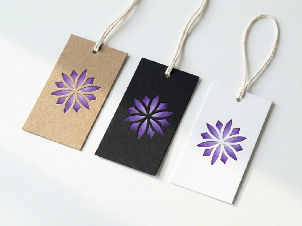 custom hang tags for clothing brand